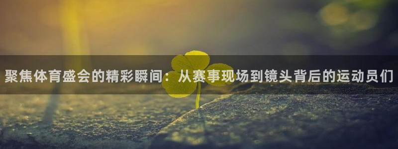 77体育官网：聚焦体育盛会的精彩瞬间：从赛事现场到镜头背后的运动员们